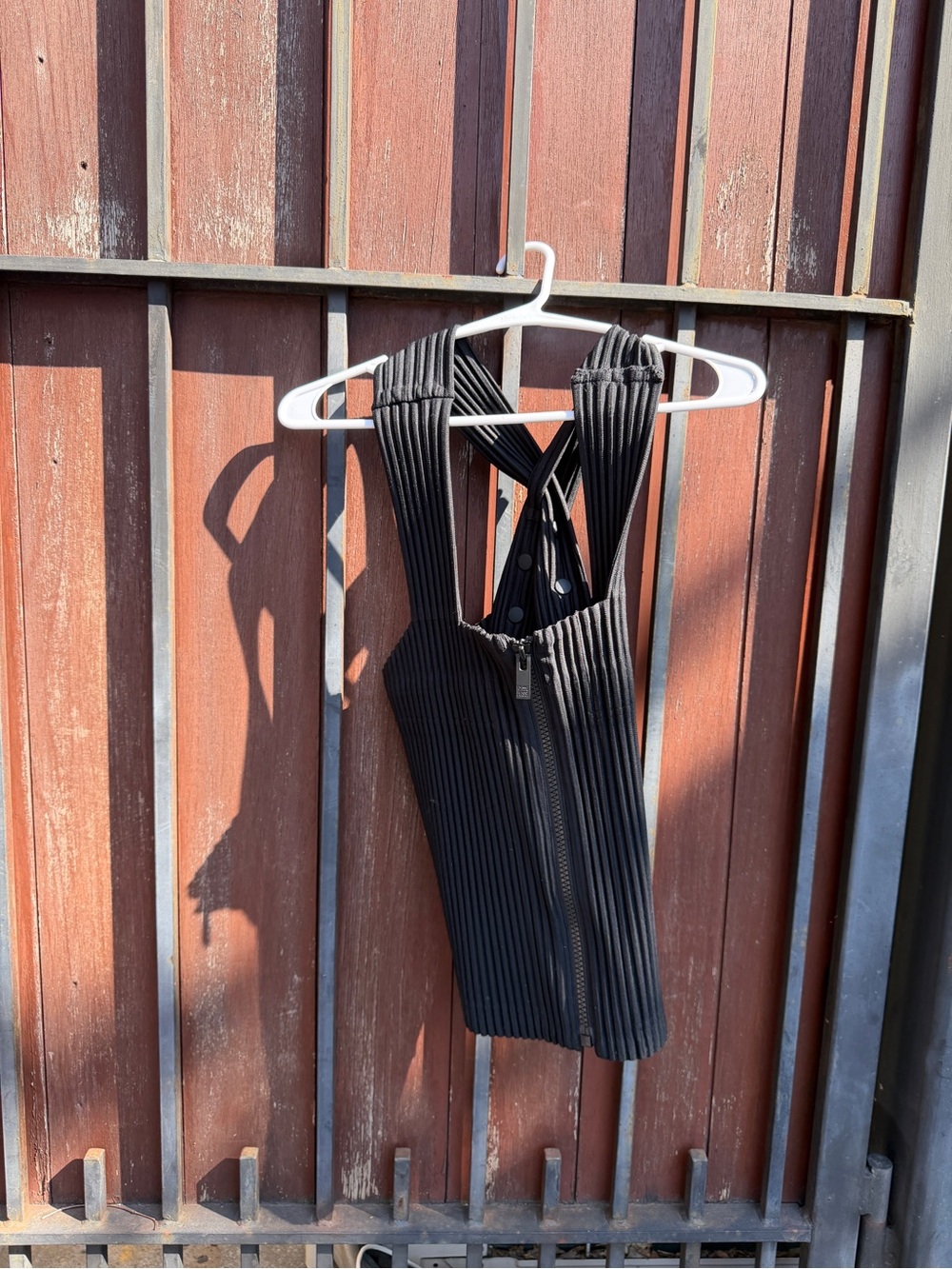 Issey Miyake Homme Plisse Suspender Vest